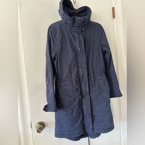 GAP Women's Blue Utility Parka Jacket